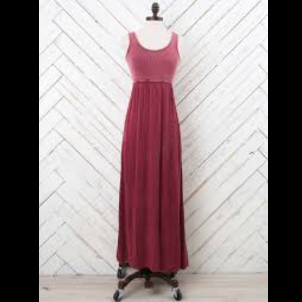 Altar’d State red maxi dress